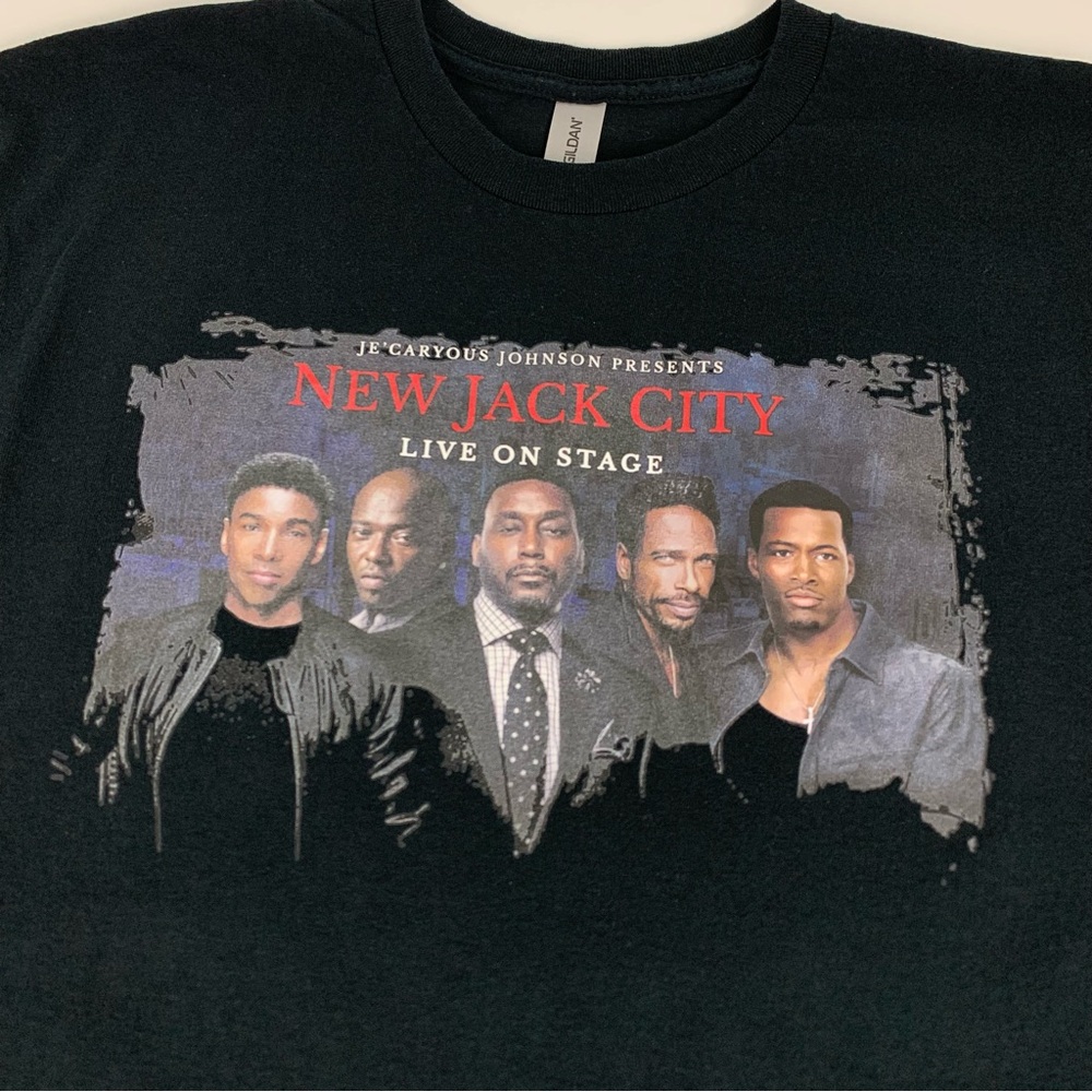 New Jack City Tee Live On Stage 2023 Je'Caryous Johnson Tour T-Shirt Size Large - Picture 7 of 8